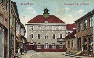Biskupiec (Bischofsburg) Königsberger stree, town hall