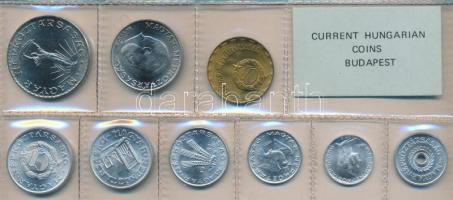 1981. 2f-10Ft 9db klf érmés forgalmi sor fóliatokban T:1