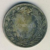 Franciaország 1830A 5Fr Ag "Louis Philippe" T:3 /  France 1830A 5 Francs "Louis Philippe" C:F