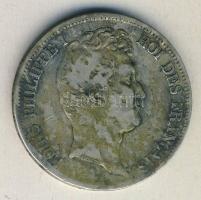 Franciaország 1830A 5Fr Ag "Louis Philippe" T:3 / 
France 1830A 5 Francs "Louis Phil...