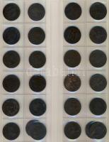 Franciaország 1853-1917. 10c (26x) klf darab! T:vegyes / 
France 1853-1917. 10 Centimes (26x) diffe...