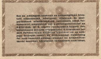 1946. 10.000AP sorozat és sorszámmal (10x) T:I,I-,II,III