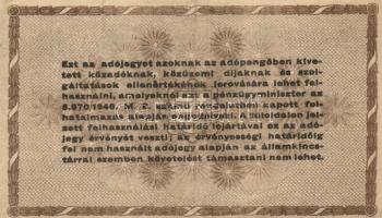 1946. 10.000AP sorozat és sorszámmal (10x) T:I,I-,II,III