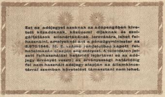 1946. 10.000AP sorozat és sorszámmal (10x) T:I,I-,II,III