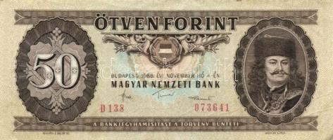 1960-69. 10Ft (3x) T:II,II- + 1983-89. 50Ft (3x) T:II,III