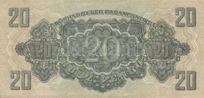 1944. "A Vöröshadsereg Parancsnoksága" 20P (4x) T:II,II-,III