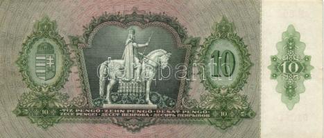 1930-45. 10P + 100P (7x) kétféle + 500P + 1000P (2x) bélyeges és bélyeg nélküli + 100.000P + 1.000.0...