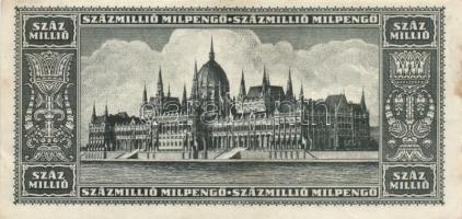 1930-45. 10P + 100P (7x) kétféle + 500P + 1000P (2x) bélyeges és bélyeg nélküli + 100.000P + 1.000.0...