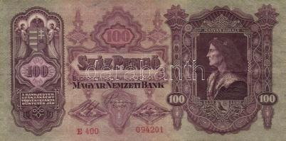 1930-45. 10P + 100P (7x) kétféle + 500P + 1000P (2x) bélyeges és bélyeg nélküli + 100.000P + 1.000.0...