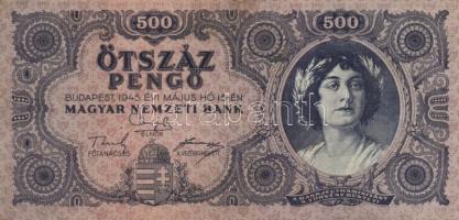 1930-45. 10P + 100P (7x) kétféle + 500P + 1000P (2x) bélyeges és bélyeg nélküli + 100.000P + 1.000.0...