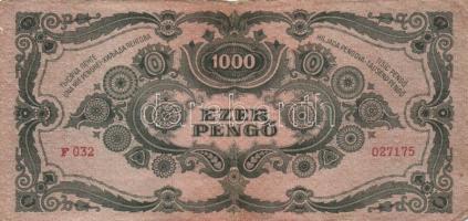 1930-45. 10P + 100P (7x) kétféle + 500P + 1000P (2x) bélyeges és bélyeg nélküli + 100.000P + 1.000.0...