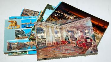 117 db megíratlan, színes modern képeslap, főleg európai
