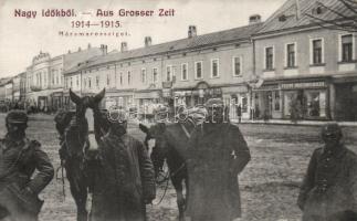 Máramarossziget soldiers 1914-15