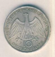 NSZK 1972J. 10M Ag "Olimpia-München" T:2 /  Germany-Federal Republic 1972J. 10 DMark Ag "Olympic Games München" C:XF