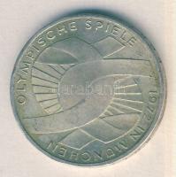 NSZK 1972J. 10M Ag "Olimpia-München" T:2 / 
Germany-Federal Republic 1972J. 10 DMark Ag &...