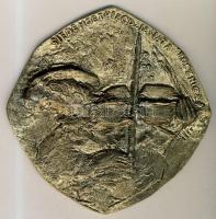 Lengyelország 1983. Torun város bronz emlékplakett sorszámmal ellátva. Szign.: Opus (d=105mm) T:3 (p...