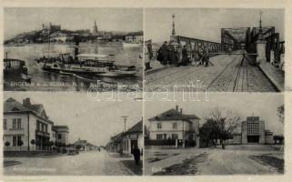 Pozsonyligetfalu / Engerau (Pozsony) with Adolf Hitler street