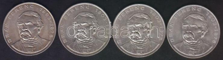 1994. 200Ft Ag "Deák" (4x) T:1-/2,2
