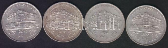 1993. 200Ft Ag "MNB" (4x) T:2,3