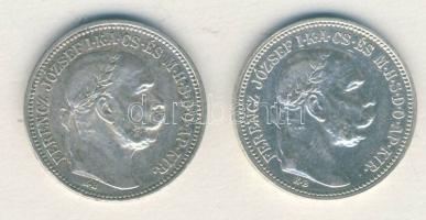 1915. 1K Ag (2x) T:2