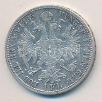 Ausztria 1885. 1Fl Ag T:2- /
Austria 1885. 1 Florin Ag C:VF
