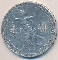 Ausztria 1908. 5K Ag "Jubileum" T:3 ph. /
Austria 1908. 5 Corona Ag "Jubilee" C...