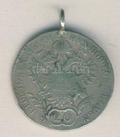 Ausztria/magyar verdejel 1830B 20Kr Ag II.Ferenc T:3 f.