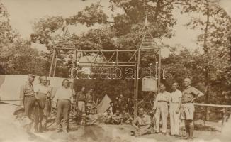 1936 Scout camp, Hungary, photo