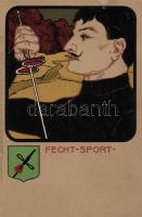 Fencing, Meissner & Buch litho