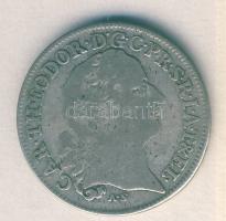 Német Államok/Pfalz-Sulzbach 1763AS. 20Kr Ag "Karl Theodor" T:3 /
German States/Pfalz-Sul...