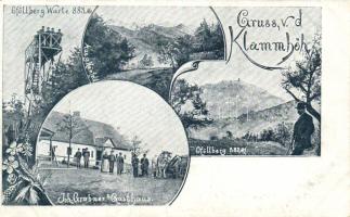 Gföllberg with the restaurant of Johann Grabner (EB)