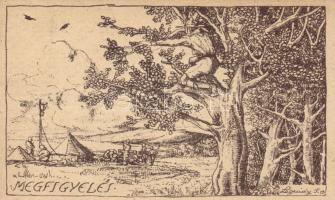 Scout camp, Magyar Cserkésszövetség / Hungarian Scout Association s: Légrády (EK)