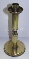 Kis réz gyertyatartó 18cm magas