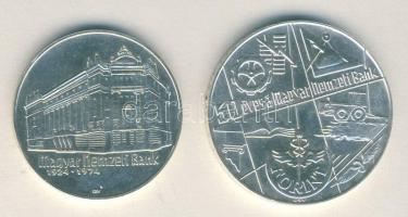 1974. 50Ft Ag + 100Ft Ag "MNB" pár T:BU