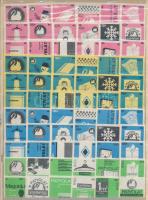 133 db klf magyar gyufacímke komplett sorozatok