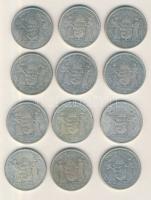 1930. 5P Ag "Horthy jobbra" (12x) T:3 ph.