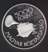 2007. 5000Ft Ag "Kodály Zoltán születésének 125. évfordulója" T:PP Csak 6000db!