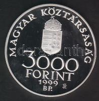 1999. 3000Ft Ag "Integráció az EU-ba - EURO III" T:PP