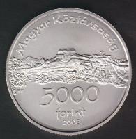 2008. 5000Ft Ag "Siklósi Vár" T:BU Csak 4000db!