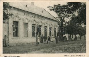Badacsonytomaj Bakó Lajos vendéglője