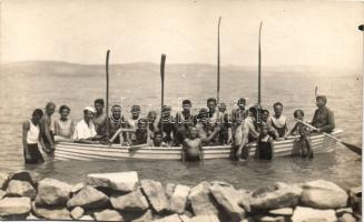 Balatonlelle cserkésztábor 1931, fürdőzők photo