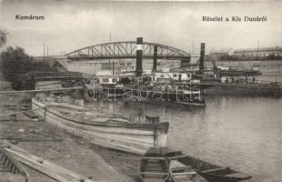 Komárom Kis-Duna with SS Wekerle Sándor (cut)