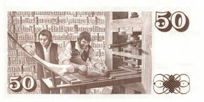 Izland 1961. 10K + 50K T:I /
Iceland 1961. 10 Kronur + 50 Kronur C:Unc