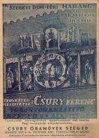 Szeged Dóm téri harangjáték, Csury Ferenc toronyóra-készítő