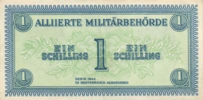 Ausztria/Szövetséges katonai megszállás 1944. 50Gr + 1Sch + 10Sch + 20Sch + 50Sch + 100Sch T:II,II- ...