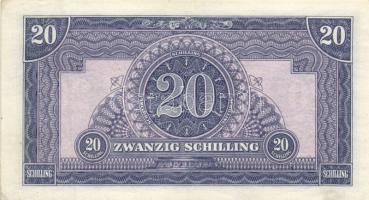 Ausztria/Szövetséges katonai megszállás 1944. 50Gr + 1Sch + 10Sch + 20Sch + 50Sch + 100Sch T:II,II- ...