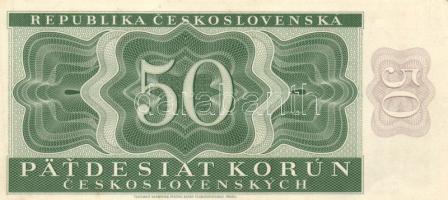 Csehszlovákia 1950. 50K T:II+(aprócska lyuk) /
Czechoslovakia 1950. 50K C:XF+(tiny hole)