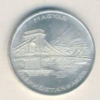 1956. 20Ft Ag "10 éves a forint / Lánchíd" T:2+