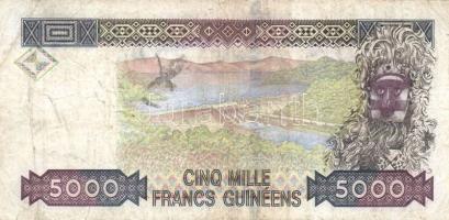 Guinea 1998. 5000Fr T:III+ /
Guinea 1998. 5000 Francs C:F+