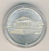 1956. 10Ft Ag "10 éves a forint / Nemzeti Múzeum" T:2+/2